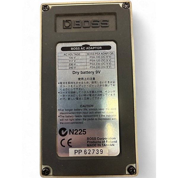 Used BOSS OS2 Overdrive Distortion Effect Pedal