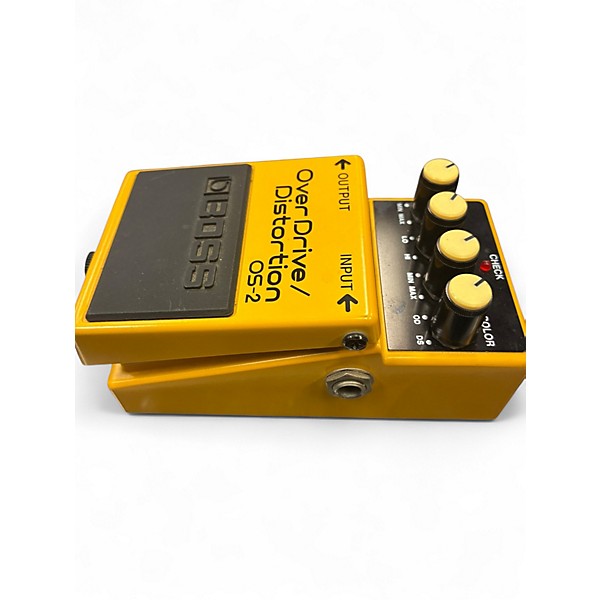 Used BOSS OS2 Overdrive Distortion Effect Pedal