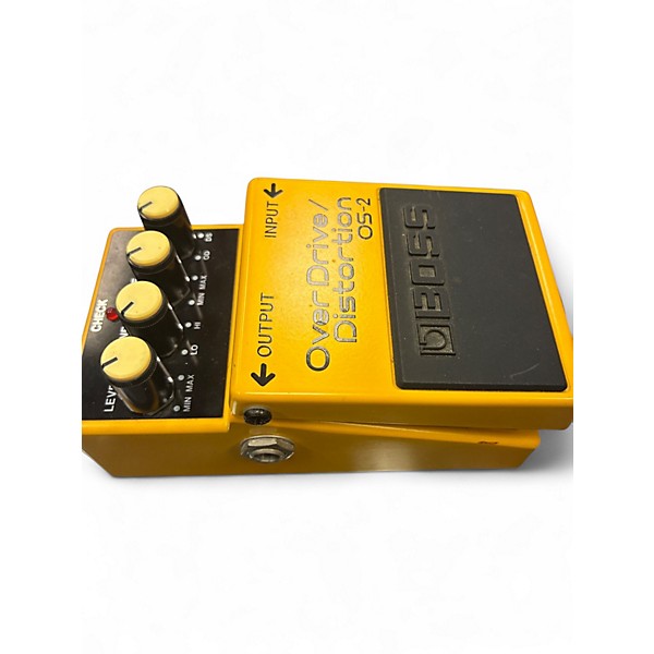 Used BOSS OS2 Overdrive Distortion Effect Pedal