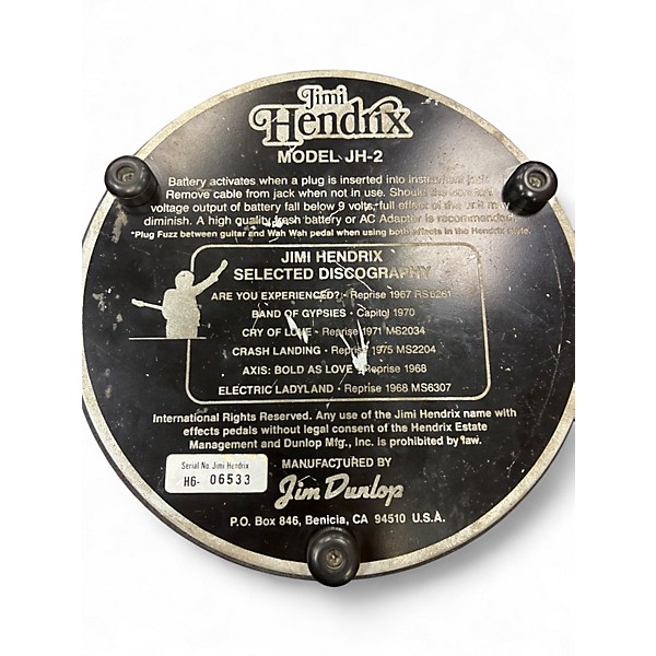 Used Dunlop JH-2 FUZZ FACE Effect Pedal