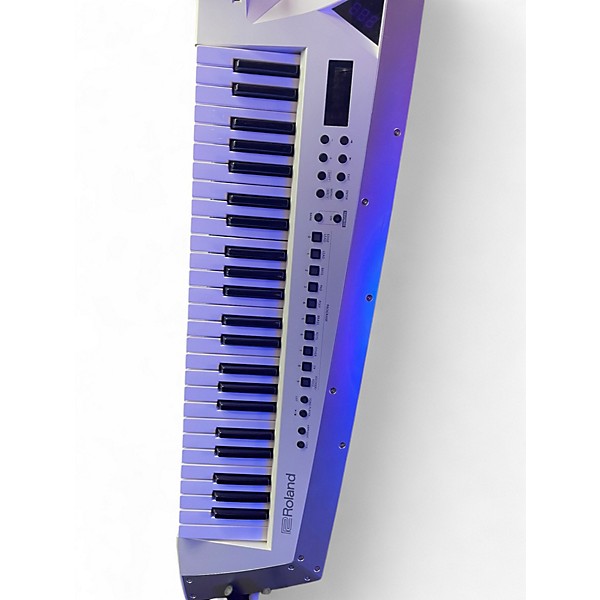Used Roland AX Synth 49 Key WHITE Synthesizer