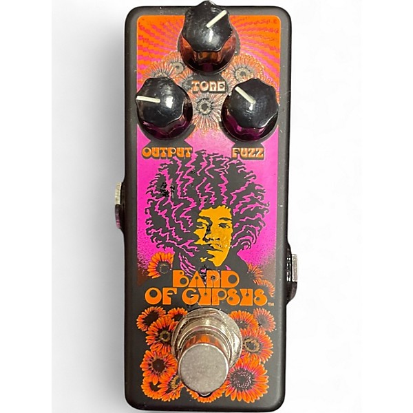 Used Dunlop JHMS4 AUTHENTIC HENDRIX 68 SHRINE SER BAND OF GYPSYS FUZZ Effect Pedal