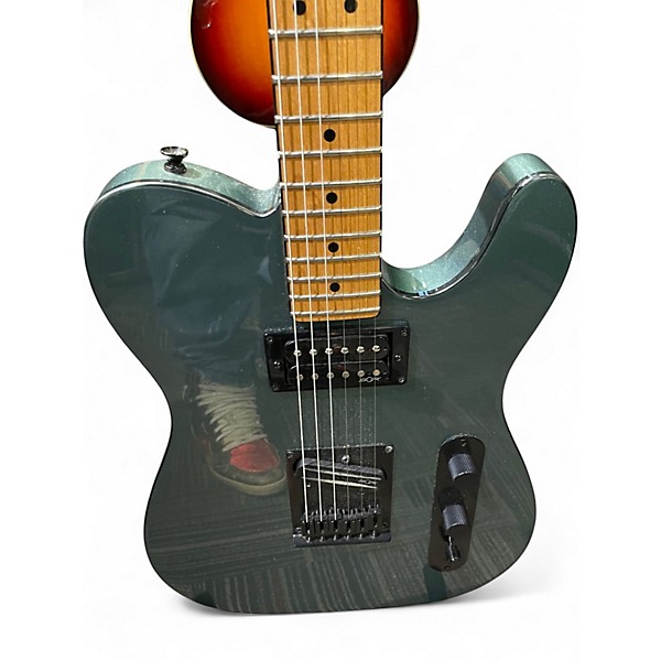 Used Squire Contemporary Telecaster RH Gunmetal Gray Solid Body Electric Guitar