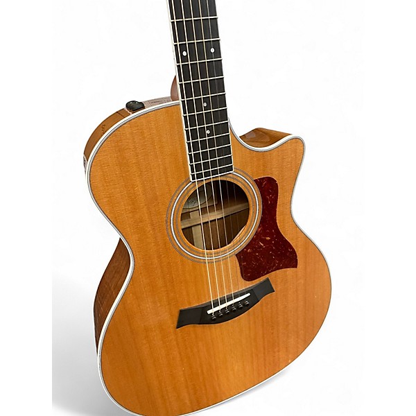 Used Taylor 414CE Natural Acoustic Electric Guitar