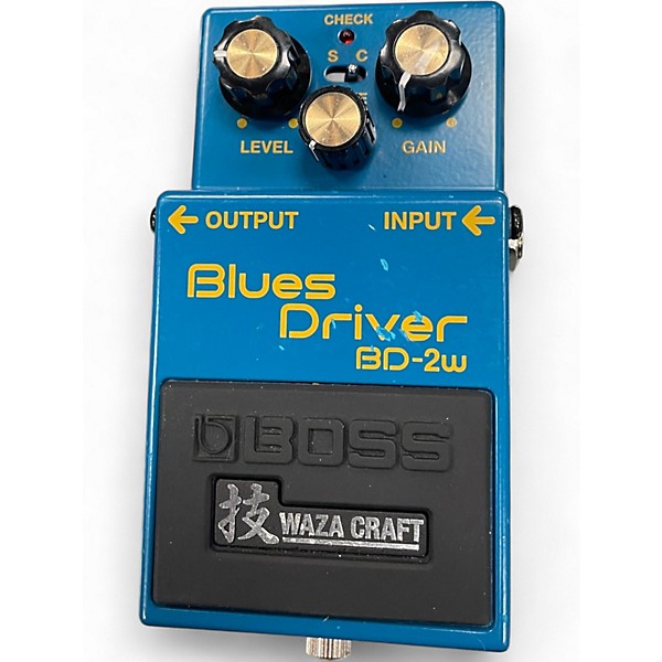 Used BOSS BD2W Blues Driver Waza Craft Effect Pedal