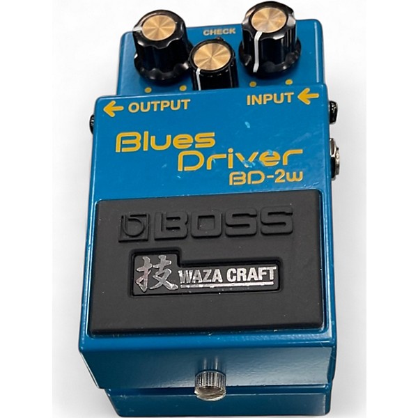Used BOSS BD2W Blues Driver Waza Craft Effect Pedal