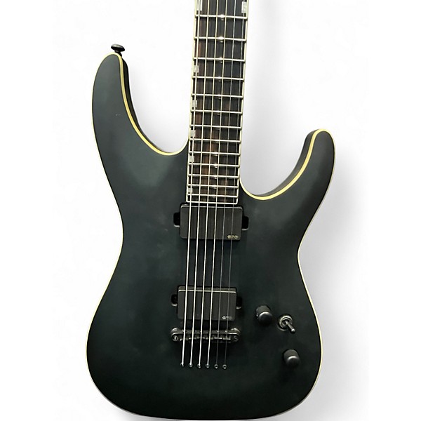 Used ESP MH-400B Black Solid Body Electric Guitar