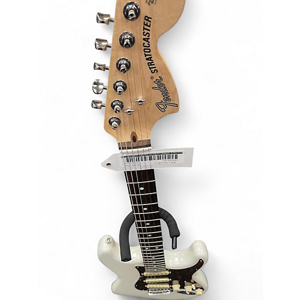 Used Fender American Performer Stratocaster SSS Alpine White Solid Body Electric Guitar