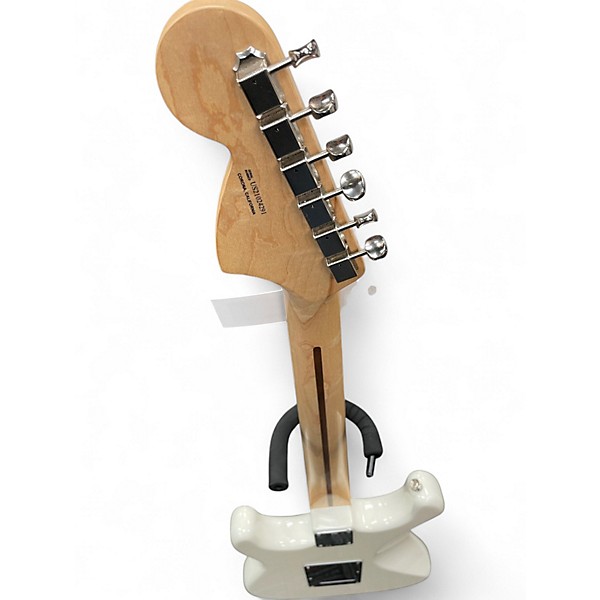 Used Fender American Performer Stratocaster SSS Alpine White Solid Body Electric Guitar