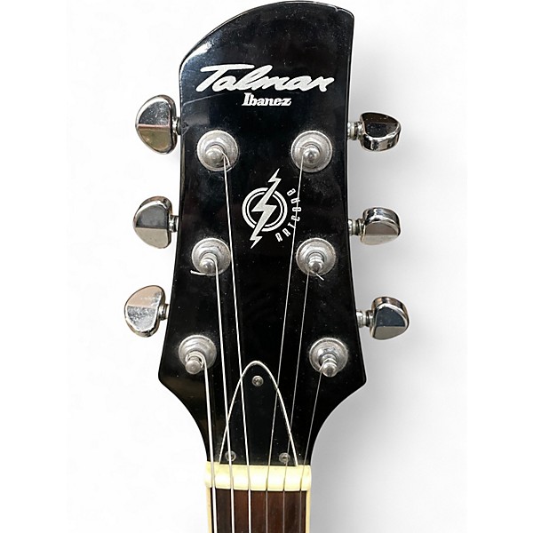 Used Ibanez TM71 Silver Hollow Body Electric Guitar