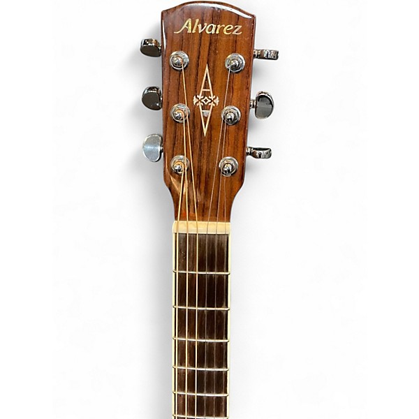 Used Alvarez AG75CE Grand Auditorium Natural Acoustic Electric Guitar