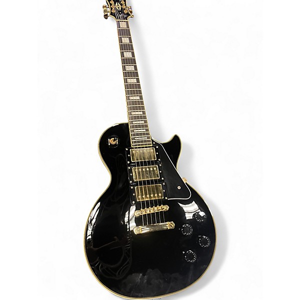 Used Epiphone Les Paul Black Beauty 3 Black Solid Body Electric Guitar
