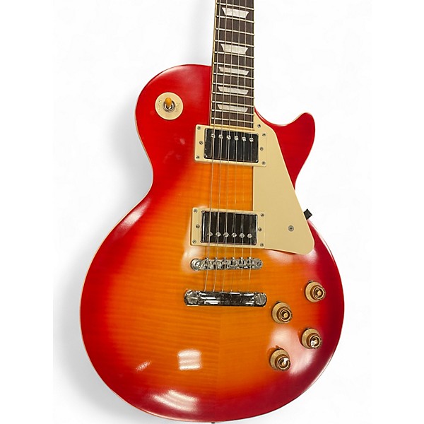 Used Epiphone 1959 Reissue Les Paul Standard Aged Cherry Sunburst Solid Body Electric Guitar