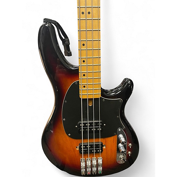 Used Schecter Guitar Research CV4 Sunburst Electric Bass Guitar