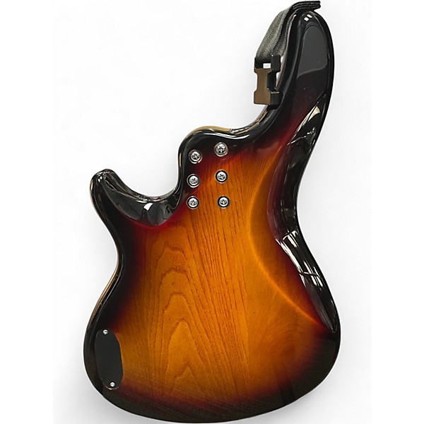 Used Schecter Guitar Research CV4 Sunburst Electric Bass Guitar