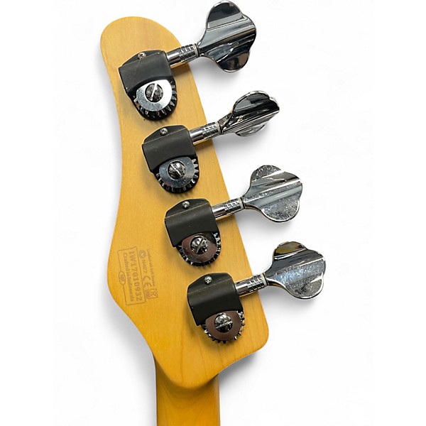 Used Schecter Guitar Research CV4 Sunburst Electric Bass Guitar