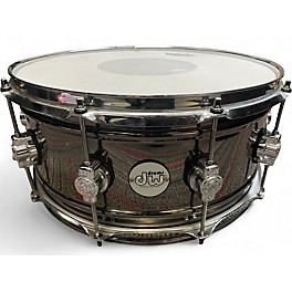 Used DW 14X6.5 Design Series Snare BLACK NICKEL Drum