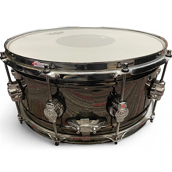 Used DW 14X6.5 Design Series Snare BLACK NICKEL Drum
