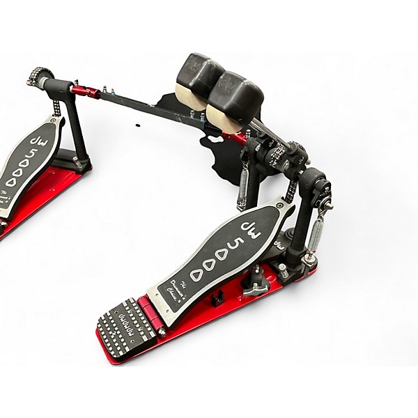 Used DW 5000 Series Double Double Bass Drum Pedal