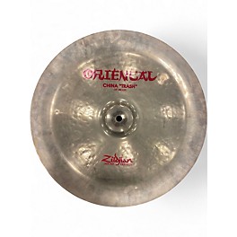 Used Zildjian 16in Oriental China Trash Cymbal