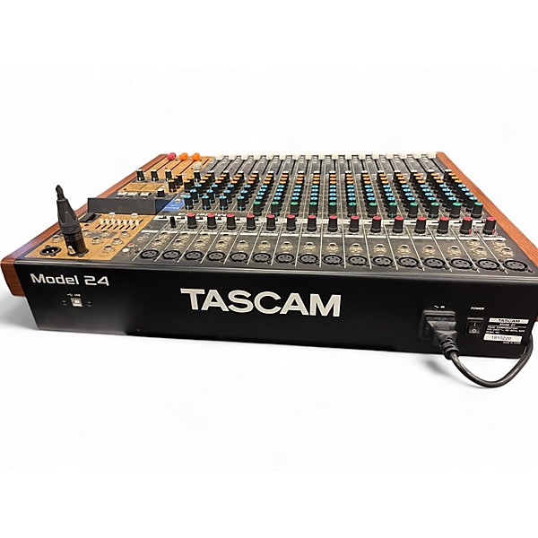 Used TASCAM MODEL 24 Powered Mixer