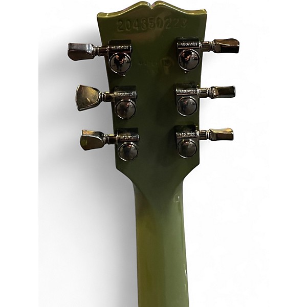 Used Gibson Les Paul Studio Dark Olive Drab Solid Body Electric Guitar