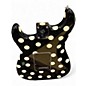 Used Fender Artist Series Buddy Guy Polka Dot Stratocaster Black Solid Body Electric Guitar