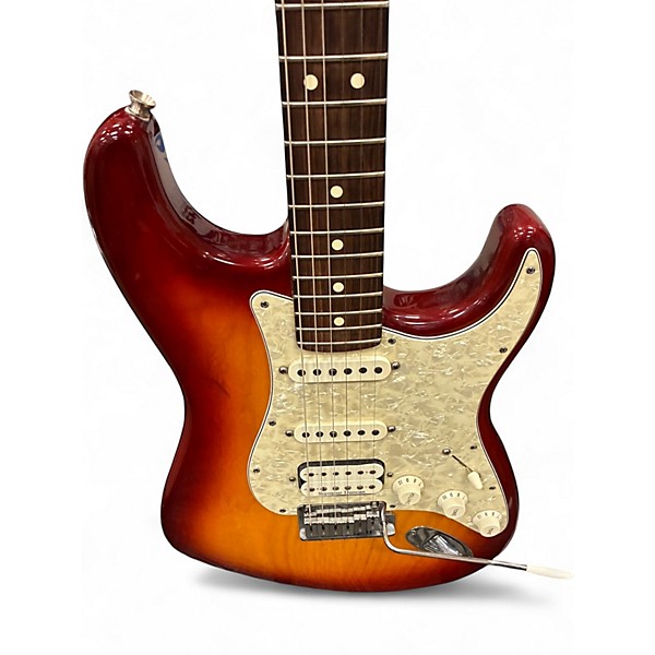 Used 2001 Fender FAT STRAT TEXAS SPECIAL SUNBURST Solid Body Electric Guitar