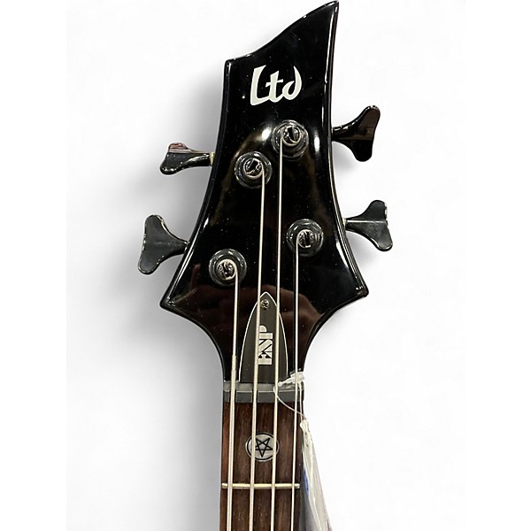 Used ESP LTD TA-600 Tom Araya Signature Black Electric Bass Guitar