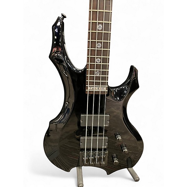 Used ESP LTD TA-600 Tom Araya Signature Black Electric Bass Guitar