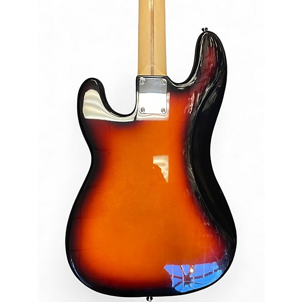 Used Fender Standard Precision Bass Sunburst Electric Bass Guitar