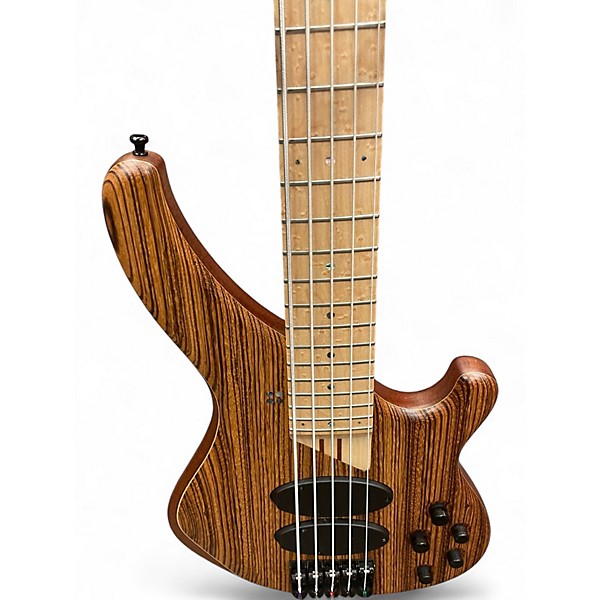 Used sandberg CUSTOM 5 RAREWOOD ZEBRANO Electric Bass Guitar