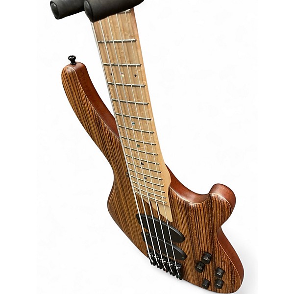 Used sandberg CUSTOM 5 RAREWOOD ZEBRANO Electric Bass Guitar