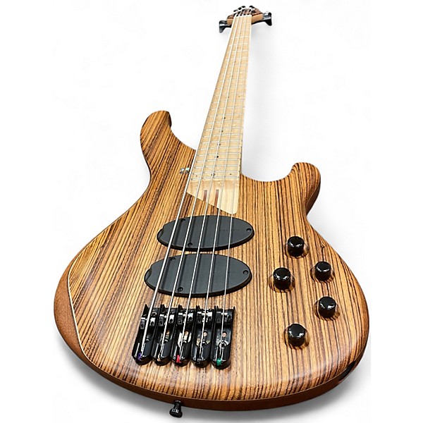 Used sandberg CUSTOM 5 RAREWOOD ZEBRANO Electric Bass Guitar