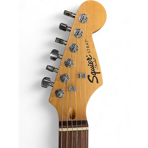 Used Squier Classic Vibe Stratocaster Black Solid Body Electric Guitar