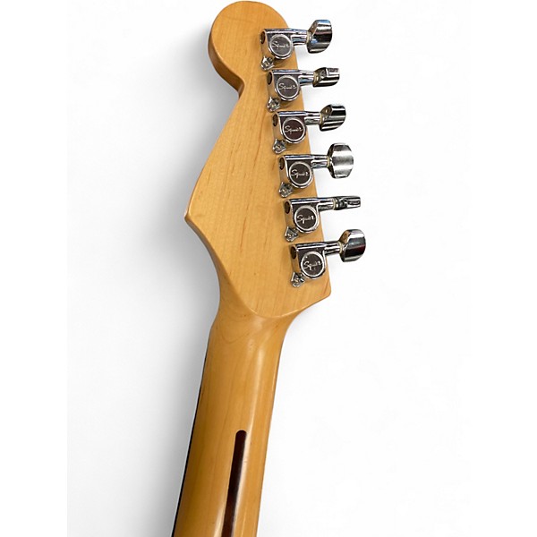 Used Squier Classic Vibe Stratocaster Black Solid Body Electric Guitar