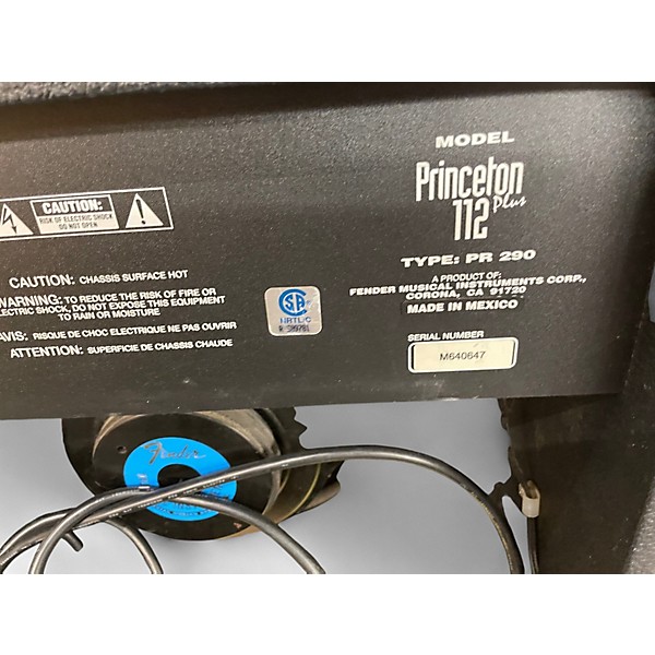 Used Fender PRINCETON 112 PLUS Guitar Combo Amp