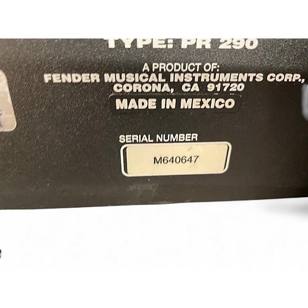 Used Fender PRINCETON 112 PLUS Guitar Combo Amp