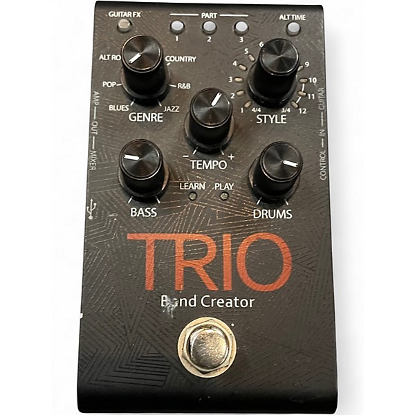 Used DigiTech Trio Band Creator Pedal