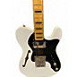 Used Squier Classic Vibe 70s Thinline Telecaster Alpine White Hollow Body Electric Guitar