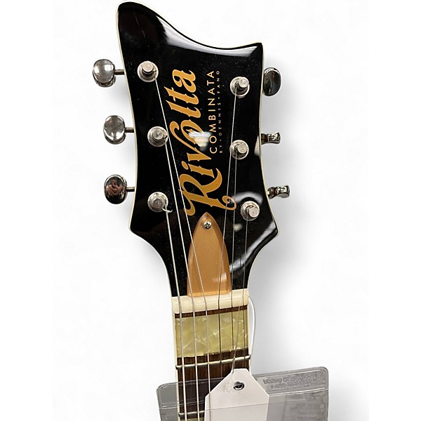 Used Rivolta Combinata Sunburst Solid Body Electric Guitar