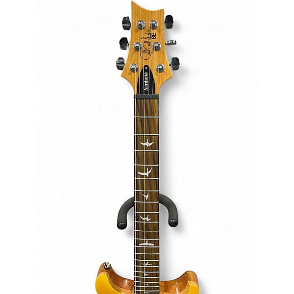 Used PRS Carlos Santana Signature SE Yellow Solid Body Electric Guitar