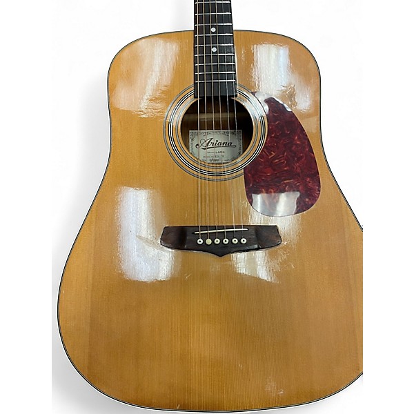 Used Ariana aw89 Natural Acoustic Guitar