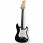 Used Squier debut stratocaster matte black Solid Body Electric Guitar thumbnail