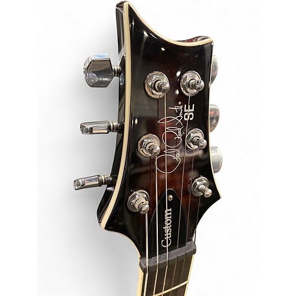 Used PRS SE Custom 24 Quilted Top Solid Body Electric Guitar