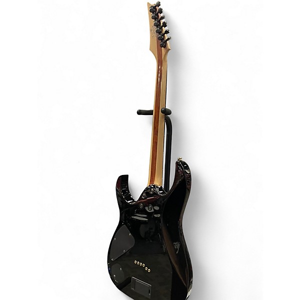 Used 2014 Ibanez RGIX20FEQM Blue Solid Body Electric Guitar