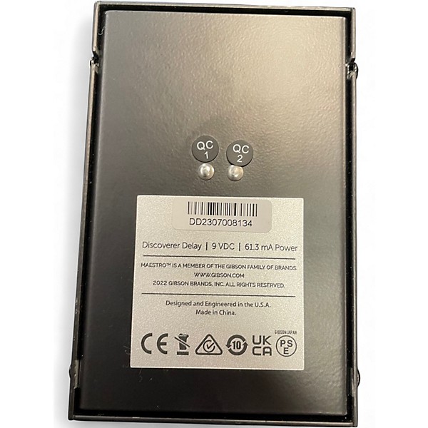 Used Maestro DISCOVERER DELAY Effect Pedal