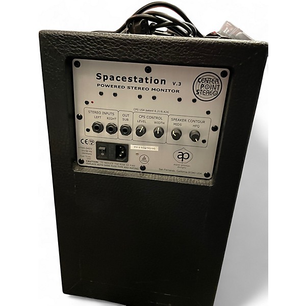 Used Center Point Stereo SPACESTATION V.3 POWERED STUDIO MONITOR Powered Monitor