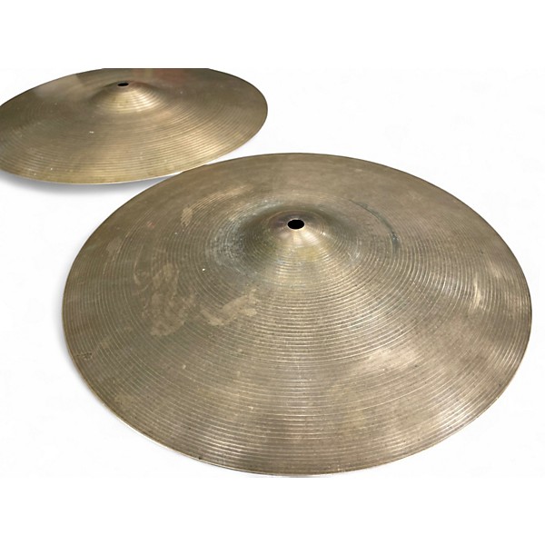 Used Zildjian 14in New Beat Hi Hat Pair Cymbal