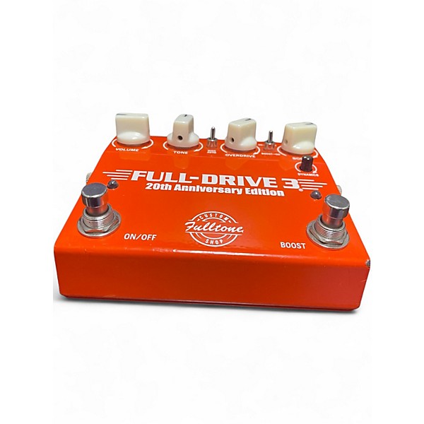 Used Fulltone Full Drive 3 20th Anniversary Edition Effect Pedal